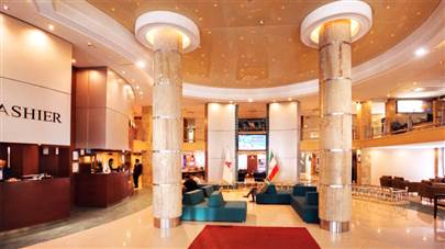 لابی هتل پارسیان کوثر اصفهان لابی هتل پارسیان کوثر اصفهان